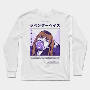 Taylor_Lavender Haze! Long Sleeve T-Shirt